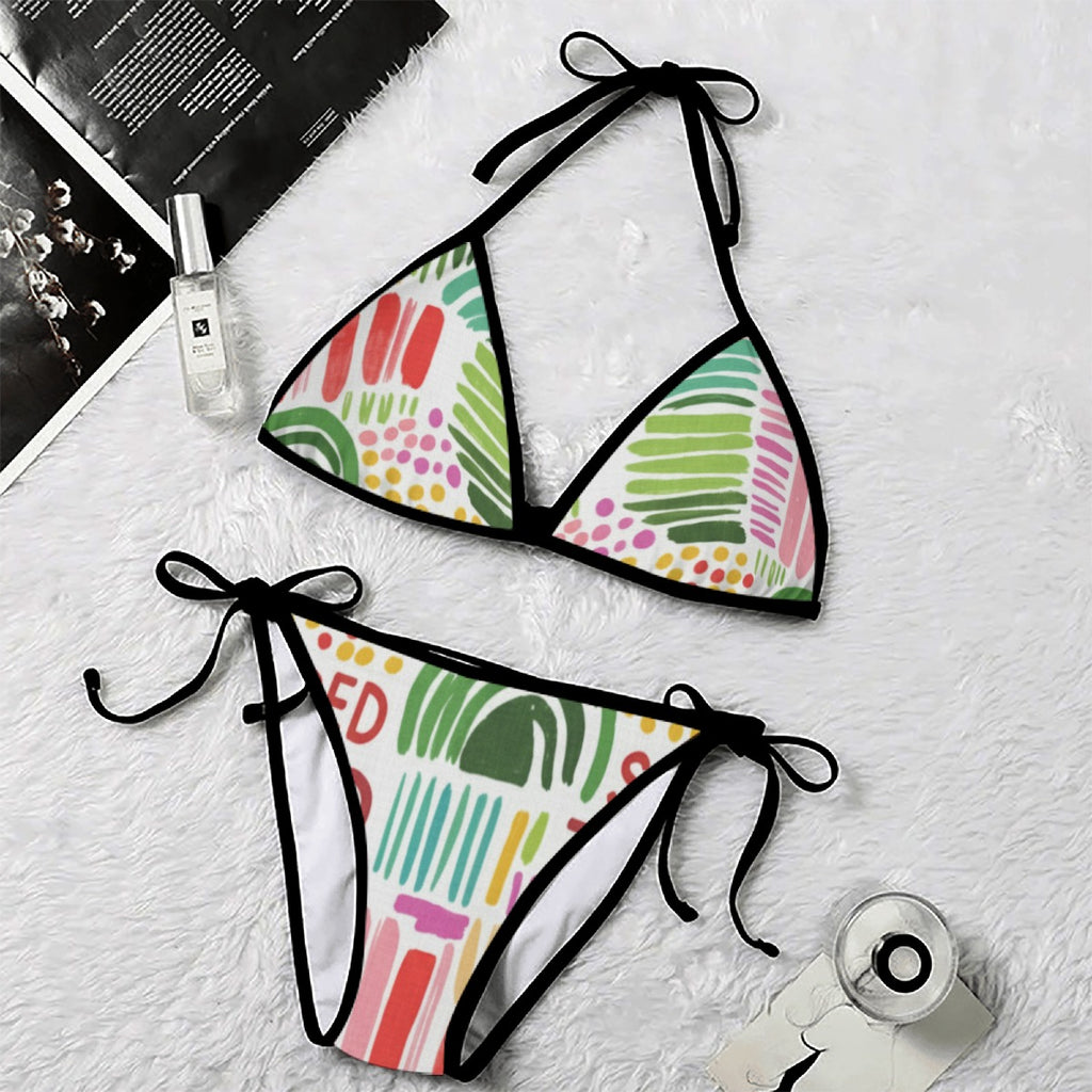 Women's Bikini Set – Flattering Two-Piece Swimsuit with Supportive Padding for Beach & Pool