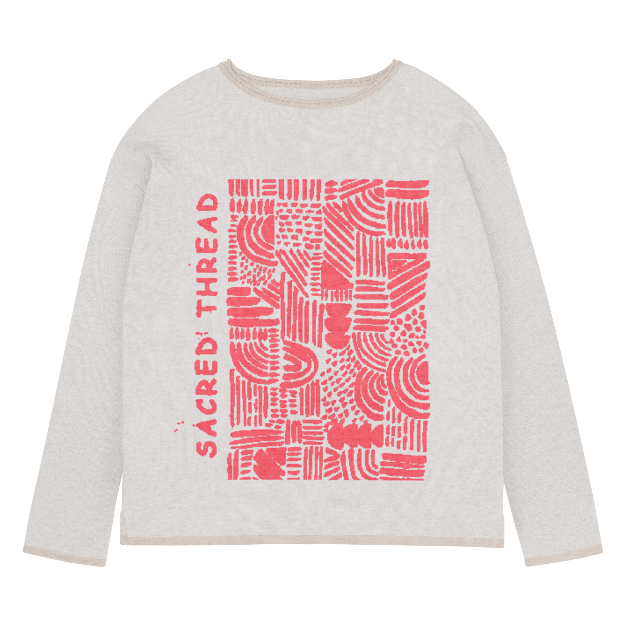 Women’s straight bottom knitted sweater