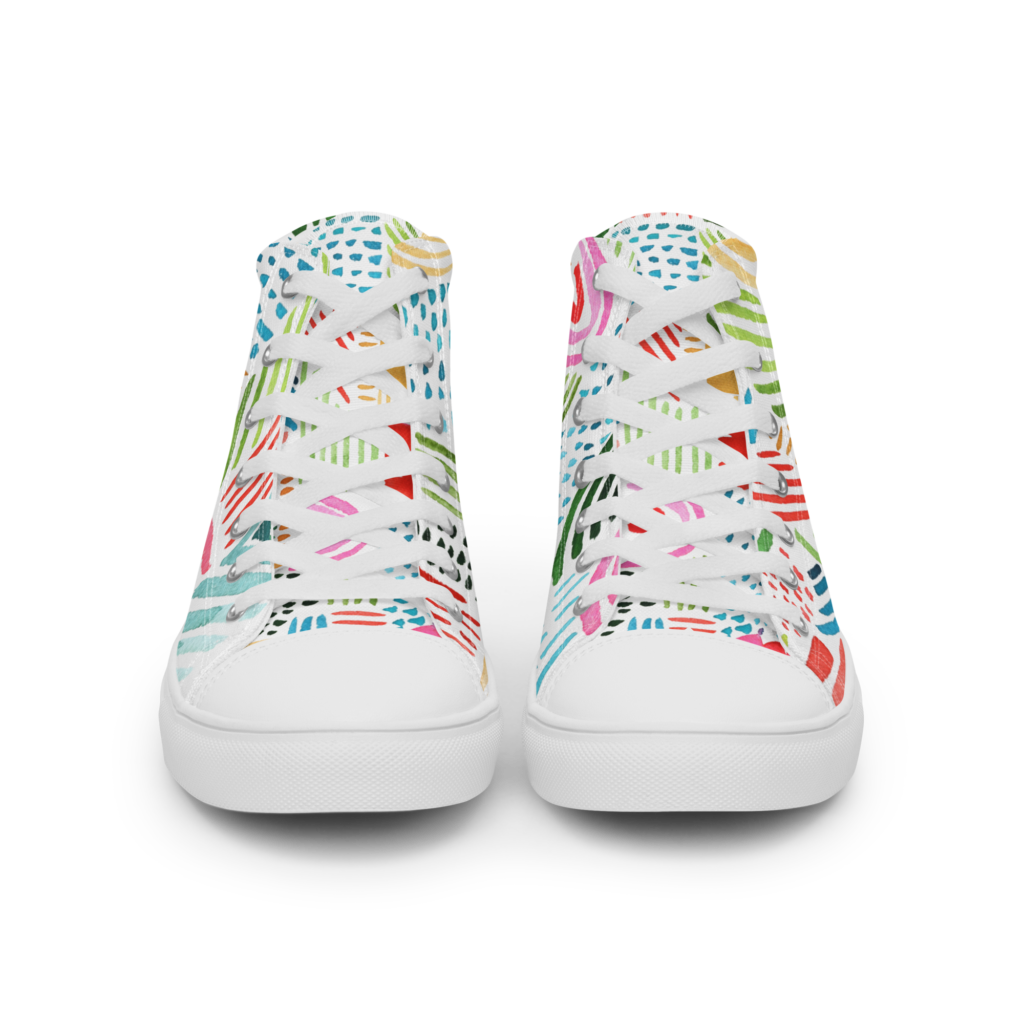 womens high top canvas shoes white front 69252d53e5d72